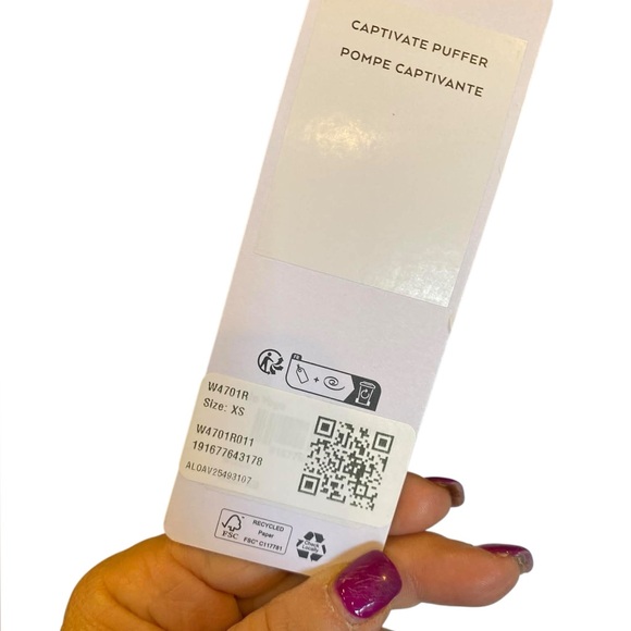 NWT Alo Yoga captivate puffer BLACK Size XS - Picture 5 of 5